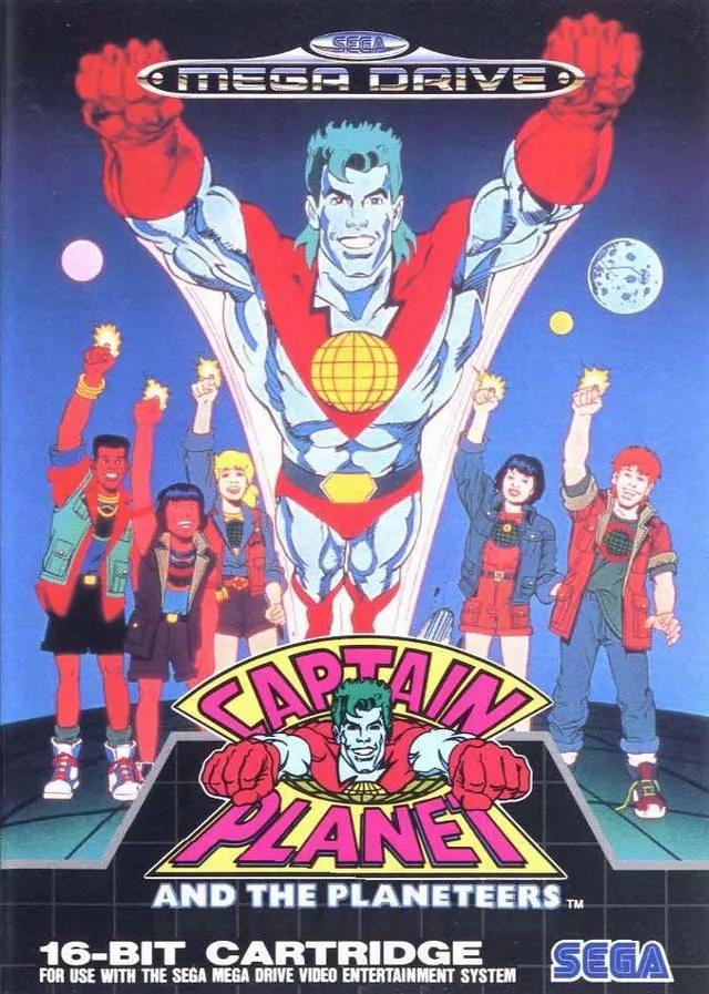 Game | Sega Mega Drive | Captain Planet Physical Video Games Game Sega