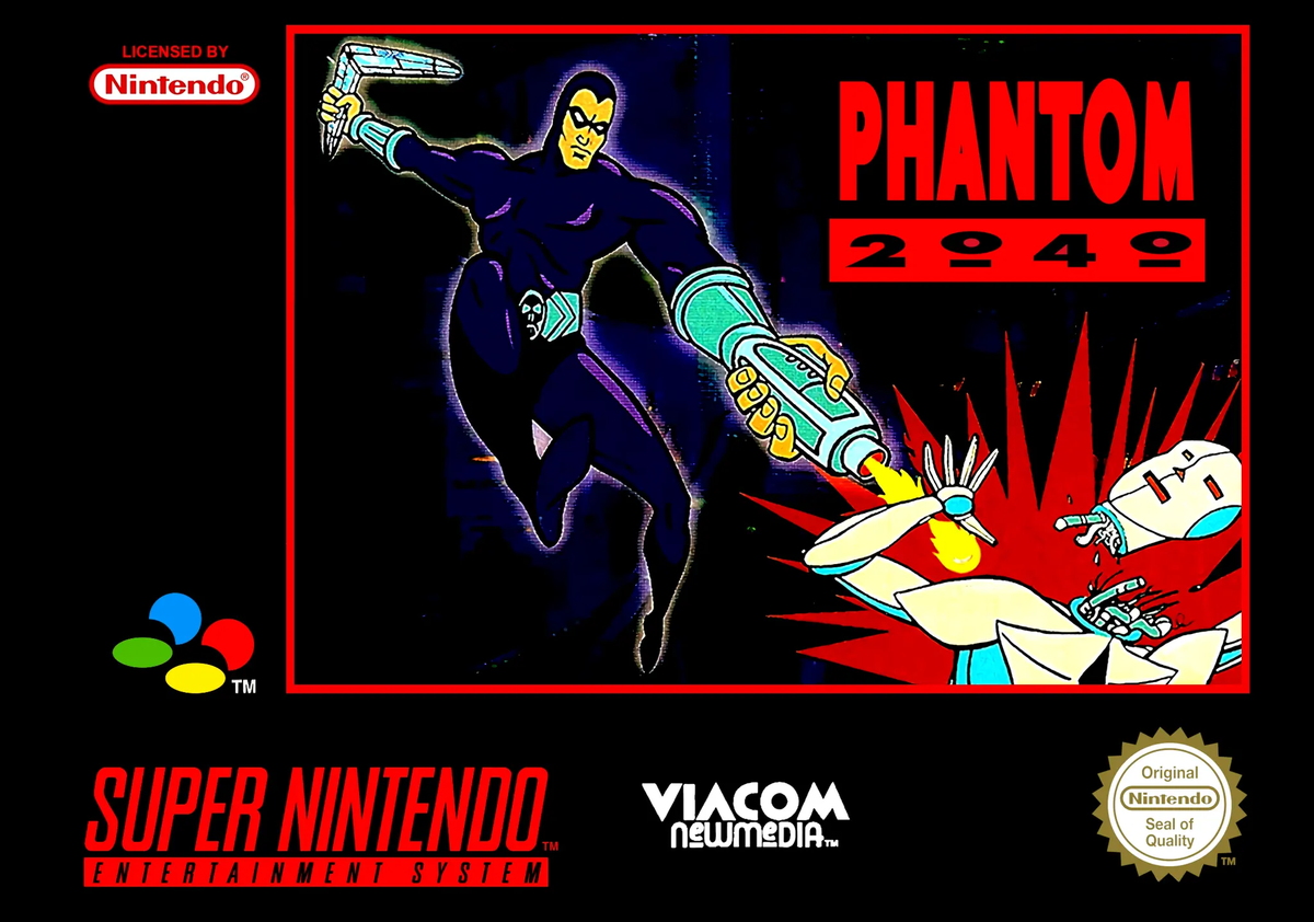 Game | Super Nintendo SNES | Phantom 2040 Physical Video Games Game Nintendo