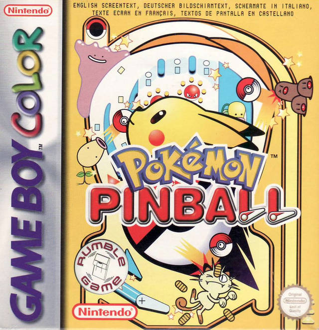 Game | Nintendo Game Boy Color GBC | Pokemon Pinball