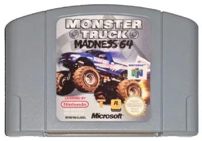 Game | Nintendo N64 | Monster Truck Madness Physical Video Games Game Nintendo