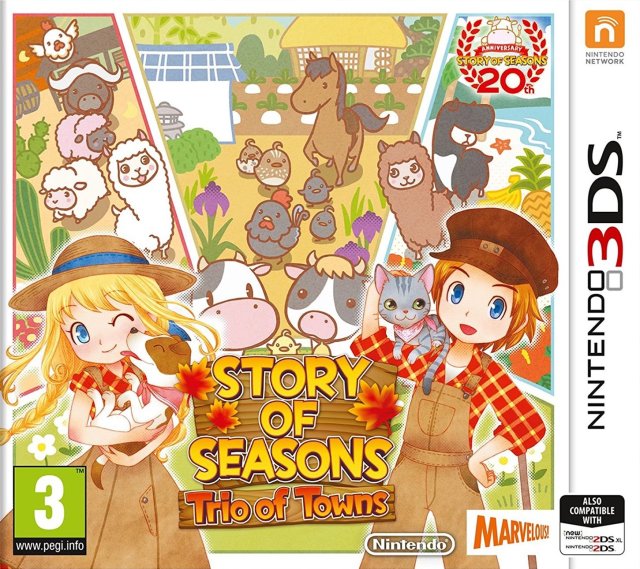 Game | Nintendo 3DS | Story Of Seasons: Trio Of Towns
