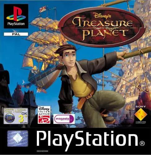 Game | Sony PlayStation PS1 | Disney's Treasure Planet Physical Video Games Game Sony