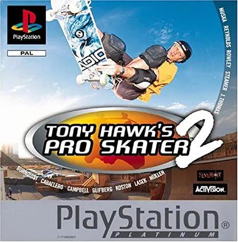 Game | Sony PlayStation PS1 | Tony Hawk's Pro Skater 2 (Platinum) Physical Video Games Game Sony