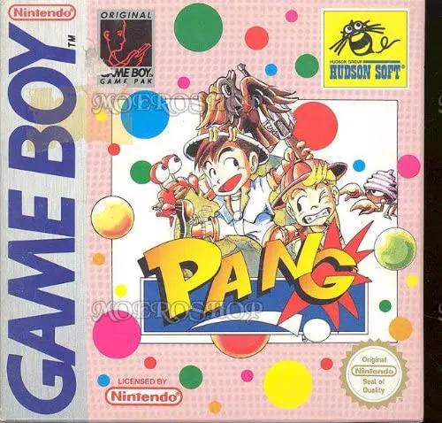 Game | Nintendo Game Boy GB | Pang Physical Video Games Game Nintendo