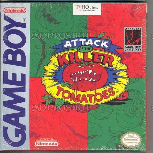 Game | Nintendo Game Boy GB | Attack Of The Killer Tomatoes