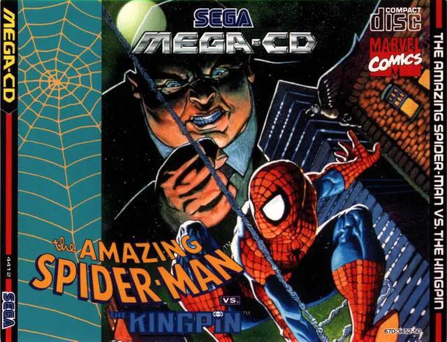 Game | Sega Mega CD | Amazing Spider-Man Vs. The Kingpin Physical Video Games Game Sega