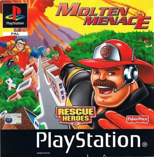 Game | Sony PlayStation PS1 | Rescue Heroes Molten Menace Physical Video Games Game Sony