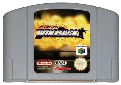 Game | Nintendo N64 | Operation Winback Physical Video Games Game Nintendo