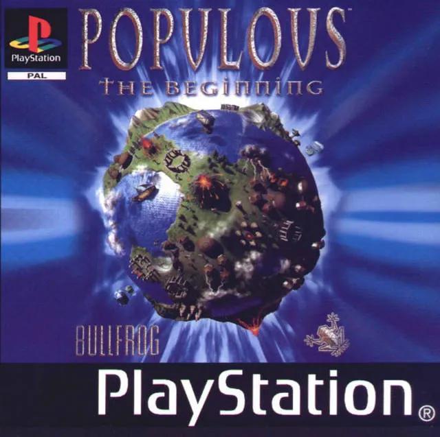 Game | Sony PlayStation PS1 | Populous The Beginning Physical Video Games Game Sony