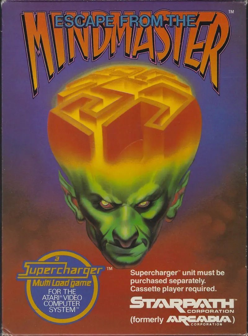 Game | Atari 2600 | Escape From The Mindmaster Physical Video Games Game Atari