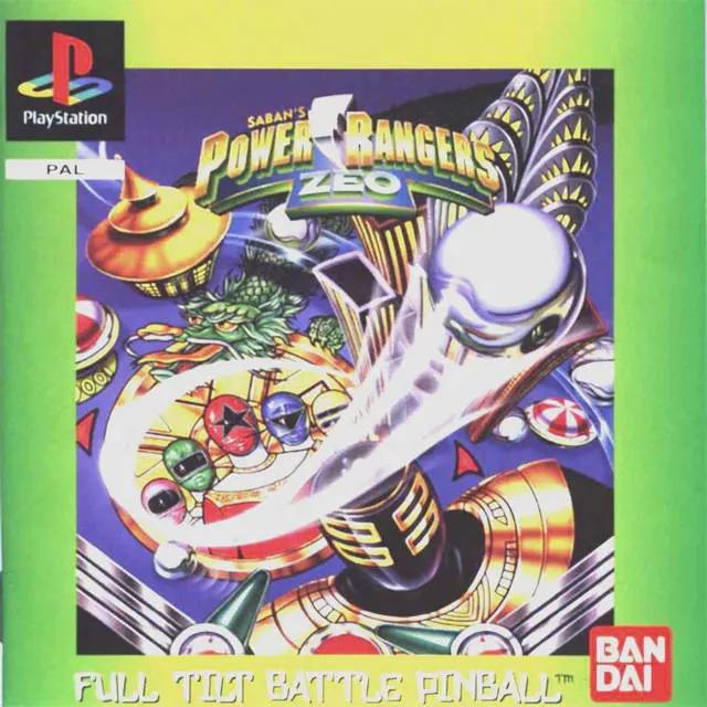 Game | Sony PlayStation PS1 | Power Rangers Zeo Full Tilt Battle Pinball Physical Video Games Game Sony
