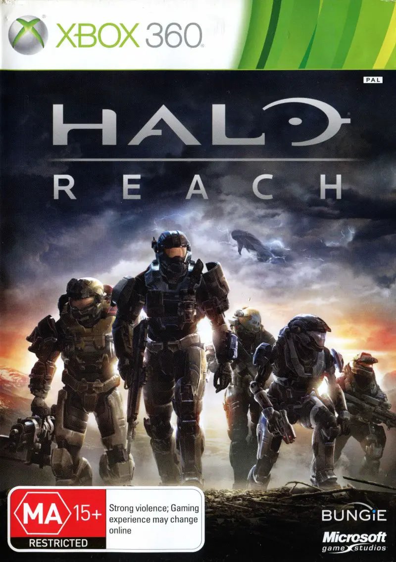 Game | Xbox 360 | Halo Reach Physical Video Games Game Microsoft