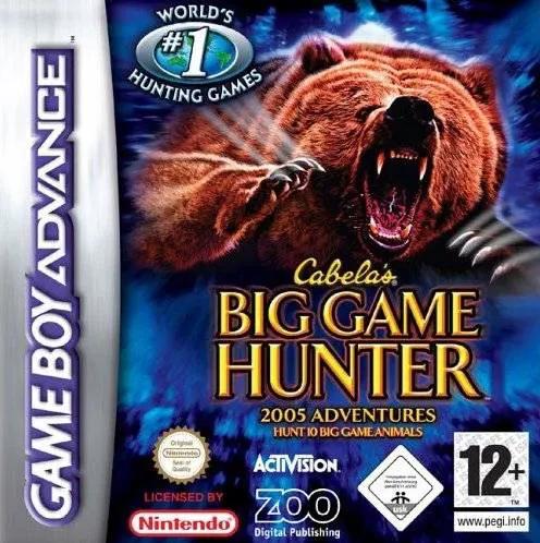 Game | Nintendo Game Boy Advance GBA | Cabela's Big Game Hunter 2005 Adventures Physical Video Games Game Nintendo