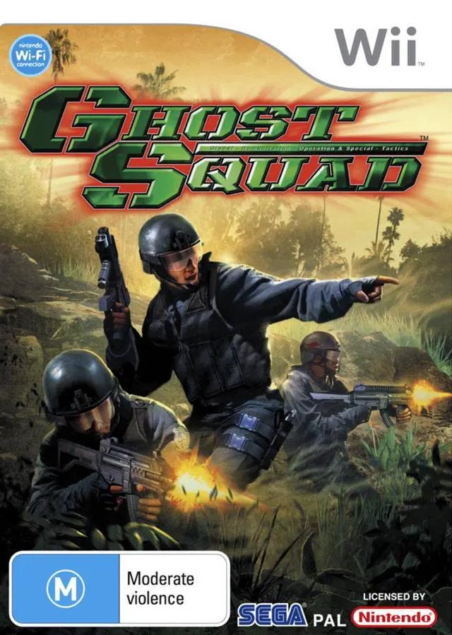 Game | Nintendo Wii | Ghost Squad Physical Video Games Game Nintendo