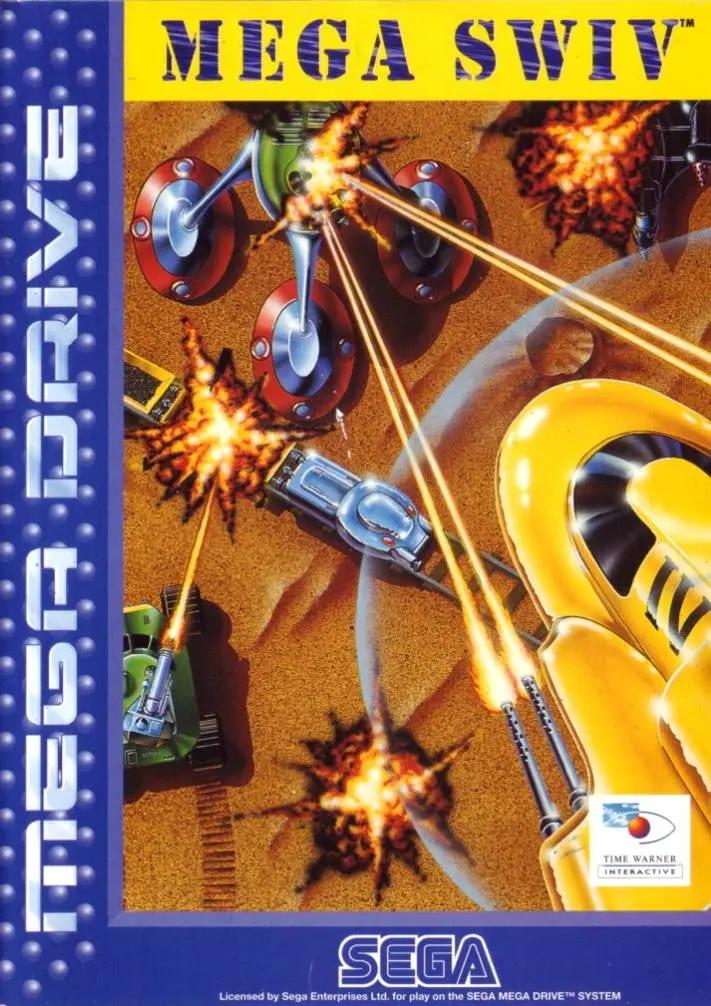 Game | Sega Mega Drive | Mega SWIV Physical Video Games Game Sega
