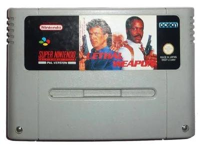 Game | Super Nintendo SNES | Lethal Weapon Physical Video Games Game Nintendo