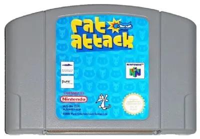 Game | Nintendo N64 | Rat Attack Physical Video Games Game Nintendo