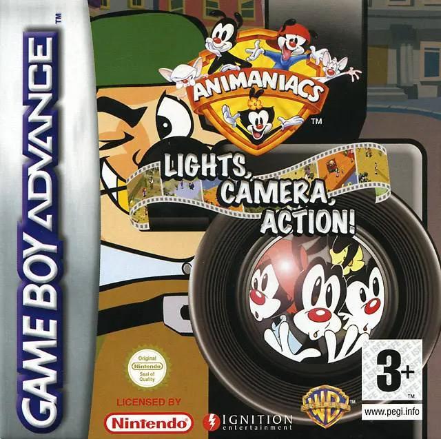 Game | Nintendo Game Boy Advance GBA | Animaniacs: Lights Camera Action Physical Video Games Game Nintendo