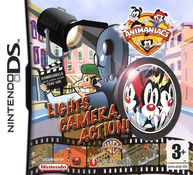 Game | Nintendo DS | Animaniacs Lights Camera Action Physical Video Games Game Nintendo