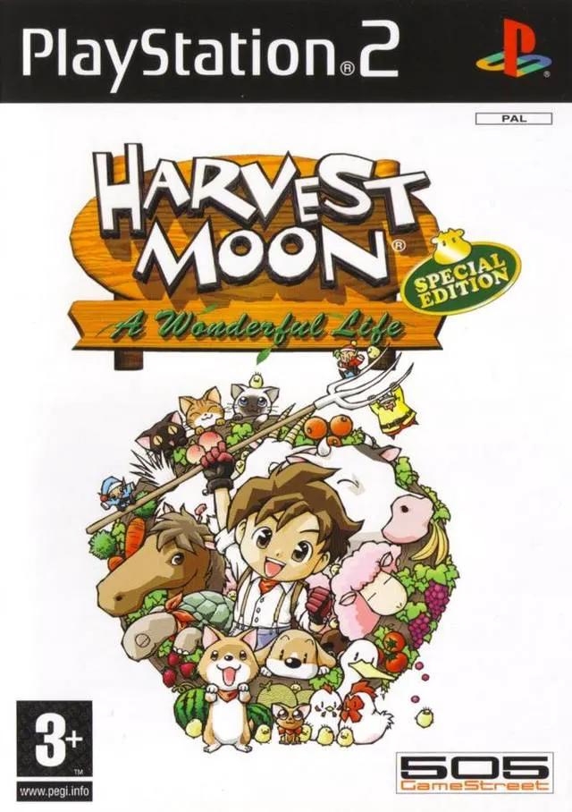 Game | Sony PlayStation PS2 | Harvest Moon A Wonderful Life Special Edition Physical Video Games Game Sony