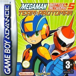 Game | Nintendo Game Boy Advance GBA | Mega Man Battle Network 5: Team Protoman