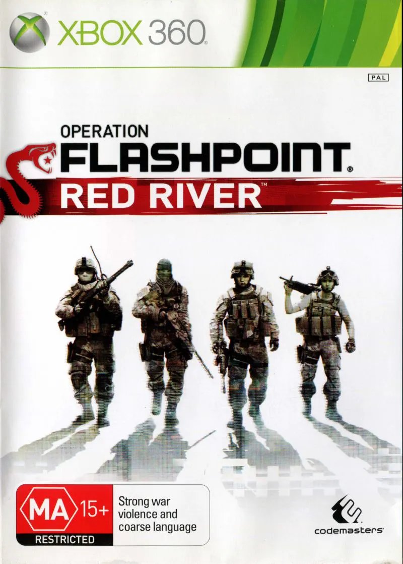 Game | Xbox 360 | Operation Flashpoint: Red River Physical Video Games Game Microsoft