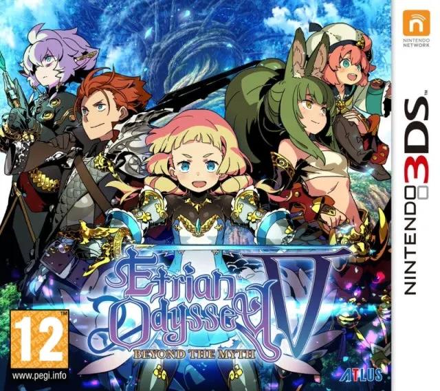 Game | Nintendo 3DS | Etrian Odyssey V: Beyond The Myth Physical Video Games Game Nintendo