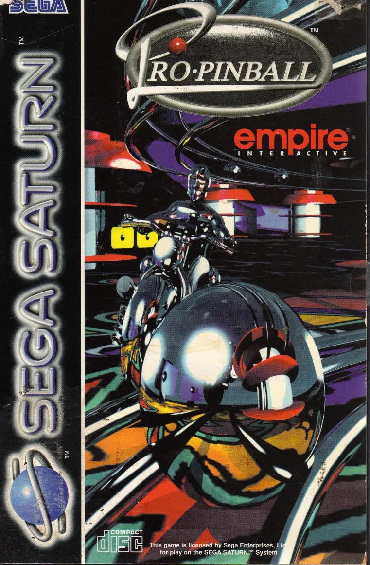 Game | Sega Saturn | Pro Pinball: The Web Physical Video Games Game Sega