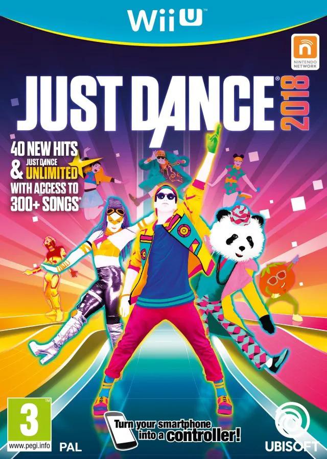 Game | Nintendo Wii U | Just Dance 2018 Physical Video Games Game Nintendo