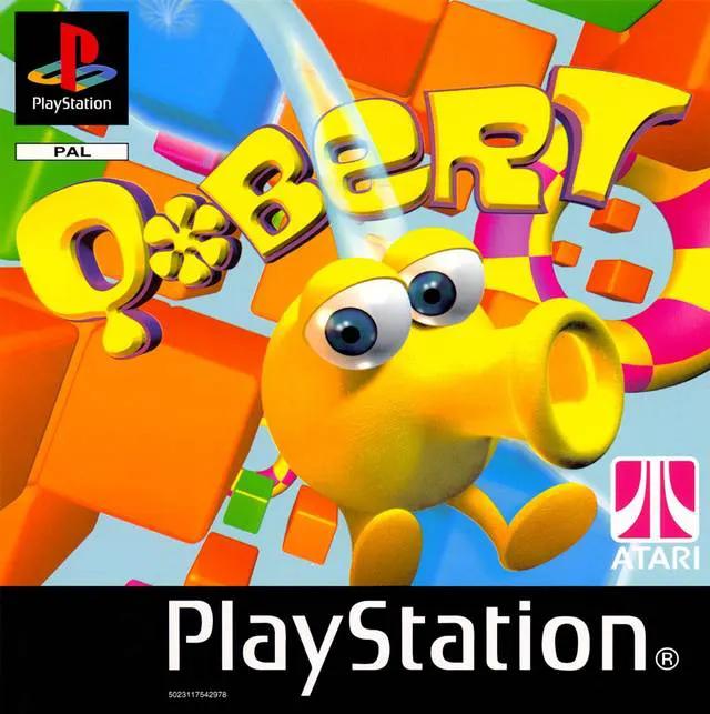 Game | Sony PlayStation PS1 | Q*Bert Physical Video Games Game Sony