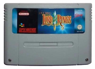 Game | Super Nintendo SNES | Lord Of The Rings Physical Video Games Game Nintendo
