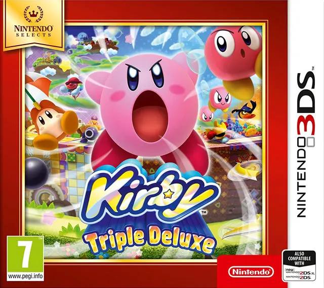 Game | Nintendo 3DS | Kirby: Triple Deluxe (Nintendo Selects) Physical Video Games Game Nintendo