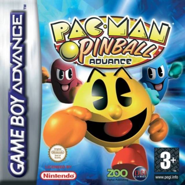 Game | Nintendo Game Boy Advance GBA | Pac-Man Pinball Advance