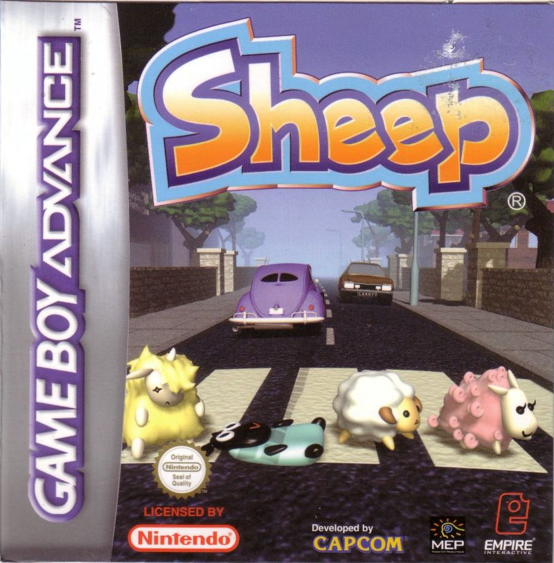 Game | Nintendo Game Boy Advance GBA | Sheep