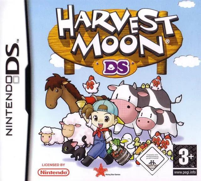 Game | Nintendo DS | Harvest Moon Physical Video Games Game Nintendo