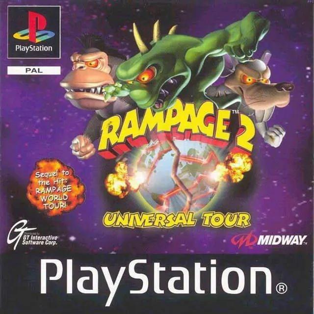 Game | Sony PlayStation PS1 | Rampage 2 Universal Tour Physical Video Games Game Sony
