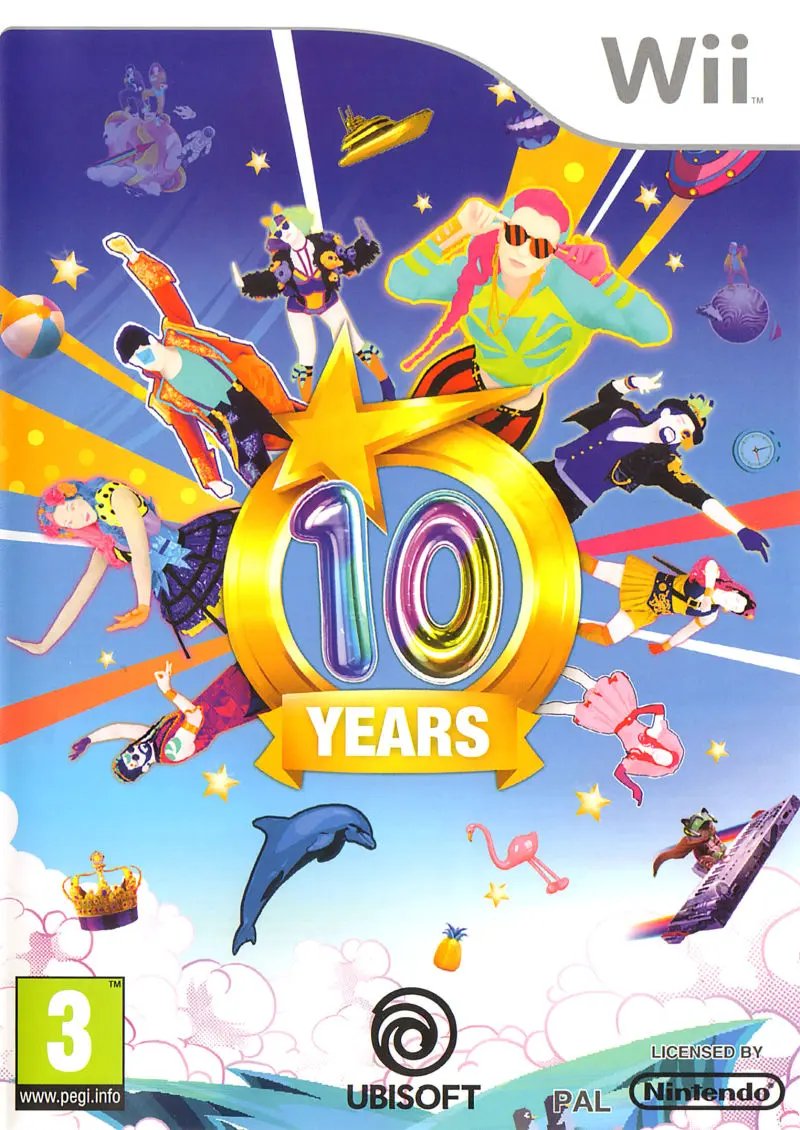 Game | Nintendo Wii | Just Dance 2020 10 Years Anniversary Edition Physical Video Games Game Nintendo