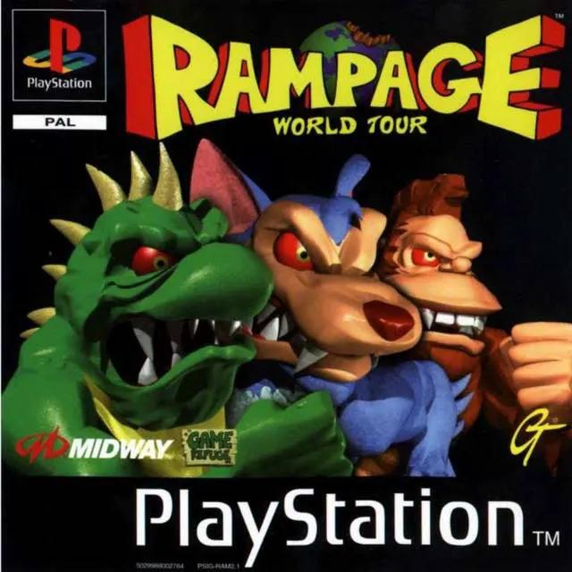 Game | Sony PlayStation PS1 | Rampage World Tour Physical Video Games Game Sony