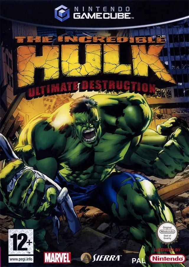 Game | Nintendo GameCube | The Incredible Hulk Ultimate Destruction Physical Video Games Game Nintendo