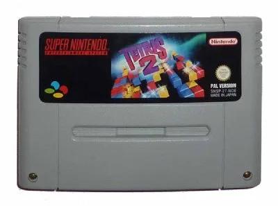 Game | Super Nintendo SNES | Tetris 2 Physical Video Games Game Nintendo
