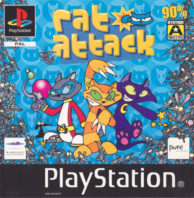 Game | Sony PlayStation PS1 | Rat Attack
