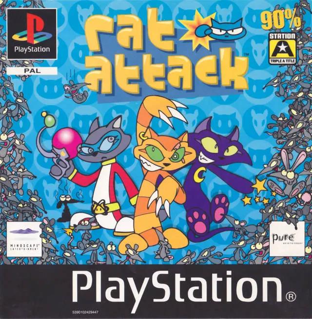 Game | Sony PlayStation PS1 | Rat Attack Physical Video Games Game Sony