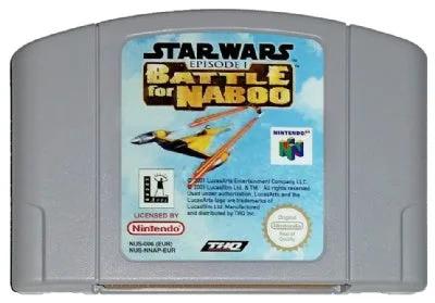 Game | Nintendo N64 | Star Wars Battle For Naboo Physical Video Games Game Nintendo