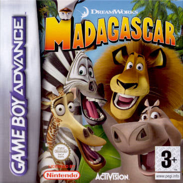 Game | Nintendo Game Boy Advance GBA | Madagascar