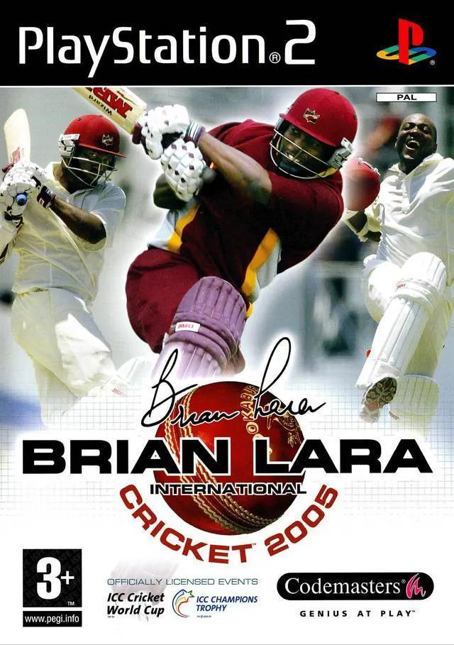 Game | Sony PlayStation PS2 | Brian Lara Cricket 2005 Physical Video Games Game Sony