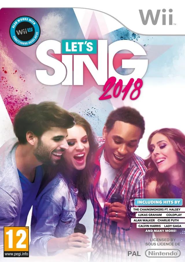 Game | Nintendo Wii | Let's Sing 2018 Physical Video Games Game Nintendo