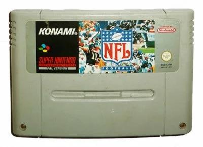 Game | Super Nintendo SNES | NFL Football Physical Video Games Game Nintendo