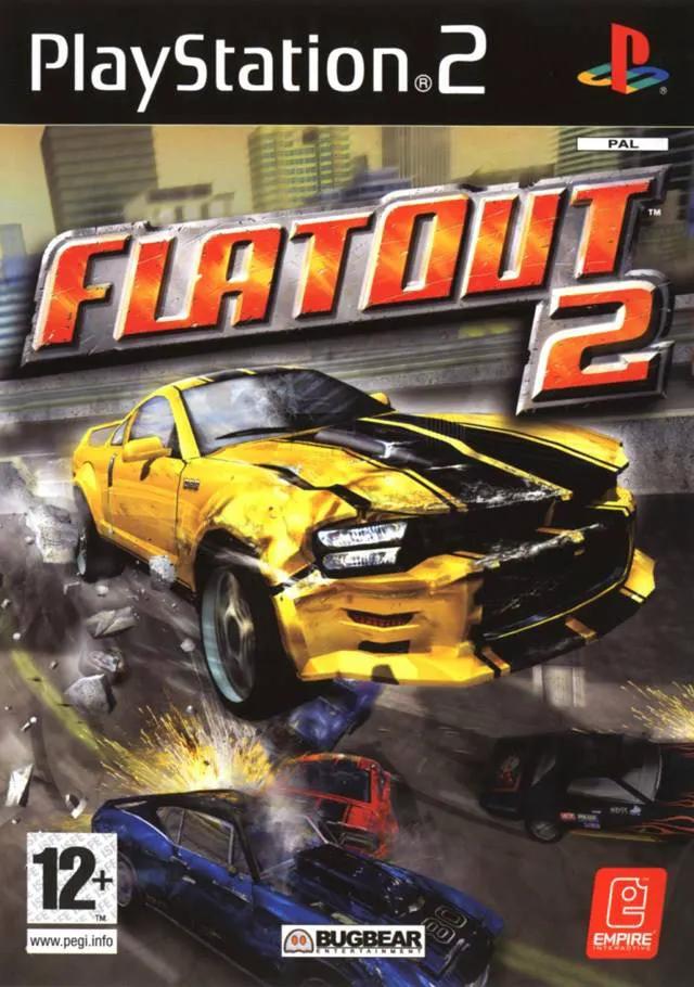 Game | Sony PlayStation PS2 | Flatout 2 Physical Video Games Game Sony