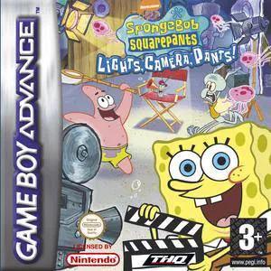 Game | Nintendo Game Boy Advance GBA | SpongeBob SquarePants: Lights Camera Pants Physical Video Games Game Nintendo