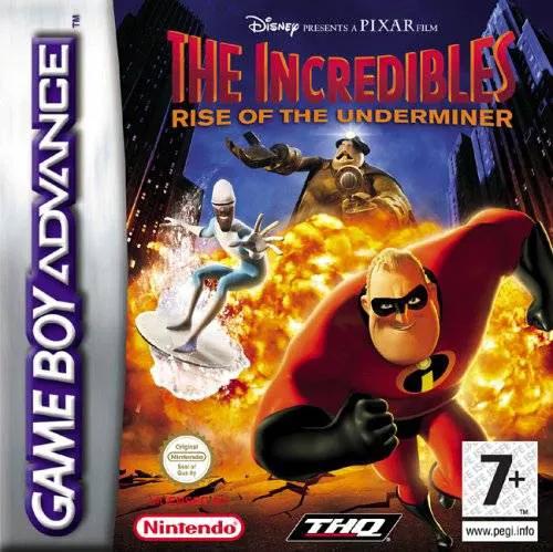 Game | Nintendo Game Boy Advance GBA | The Incredibles Rise Of The Underminer Physical Video Games Game Nintendo